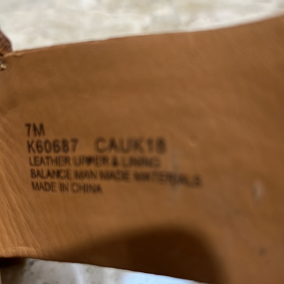 KORK EASE TAN GENUINE LEATHER PLATFORM SANDALS - Picture 5 of 7